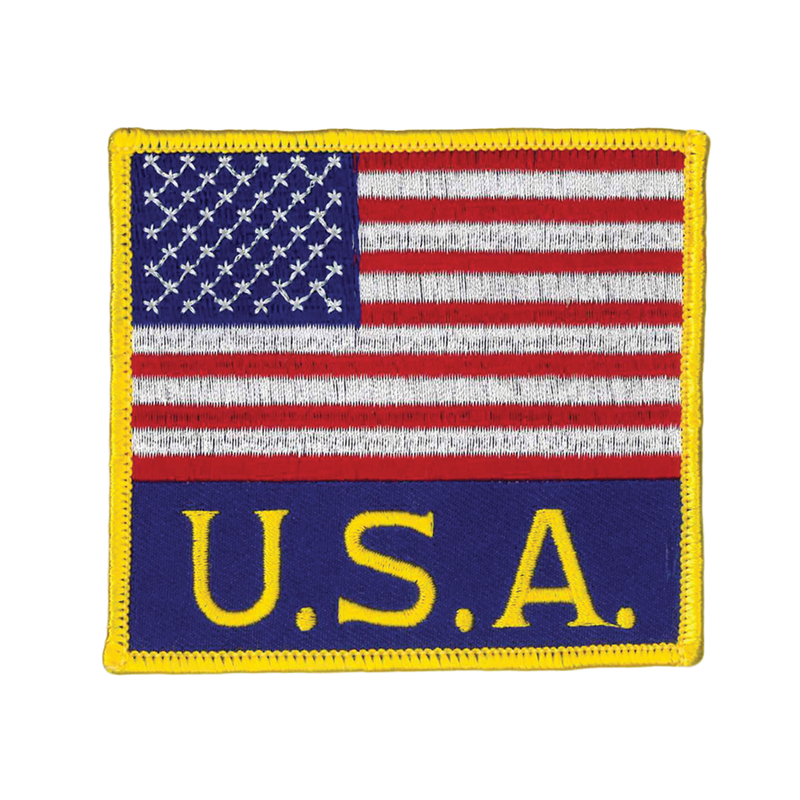 1147 American/USA Flag Patch 3.5"