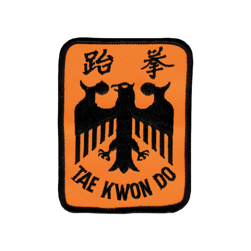 1157 TKD Eagle Patch 4"H