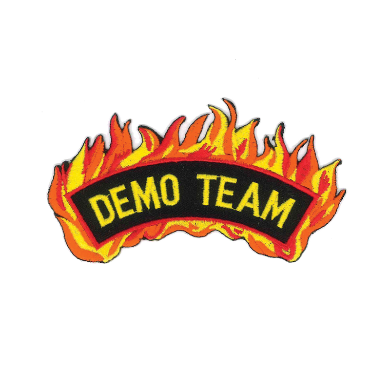 1294 Demo Team Patch 5"W