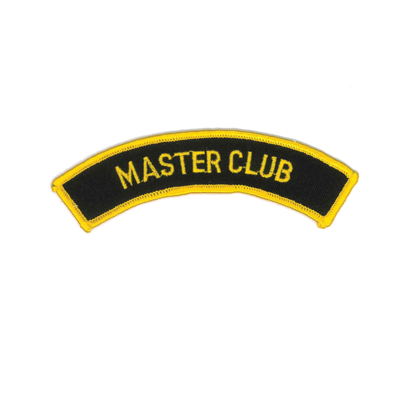 1356 Masters Club Patch 5"W