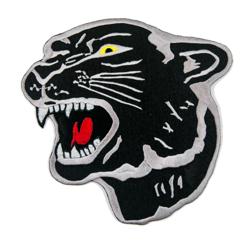 1364 Black Panther Patch 8"