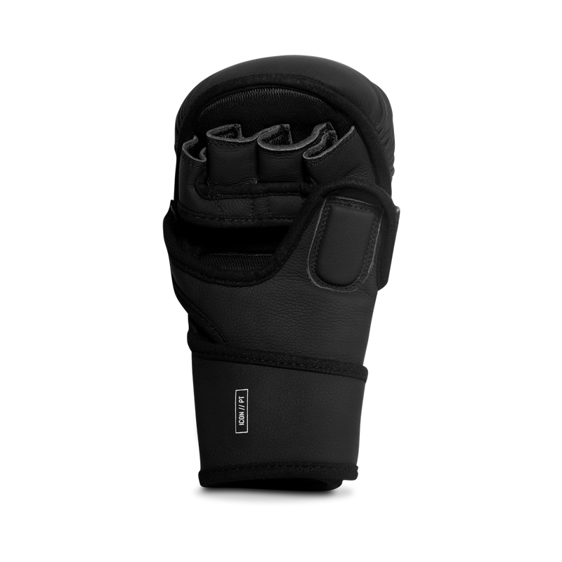 Icon Pro Training Hybrid Gloves: Onyx