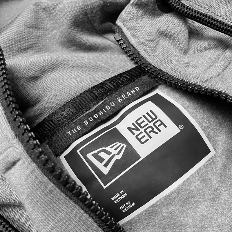 Bushido X New Era TRAP Zip-Up Hoodie